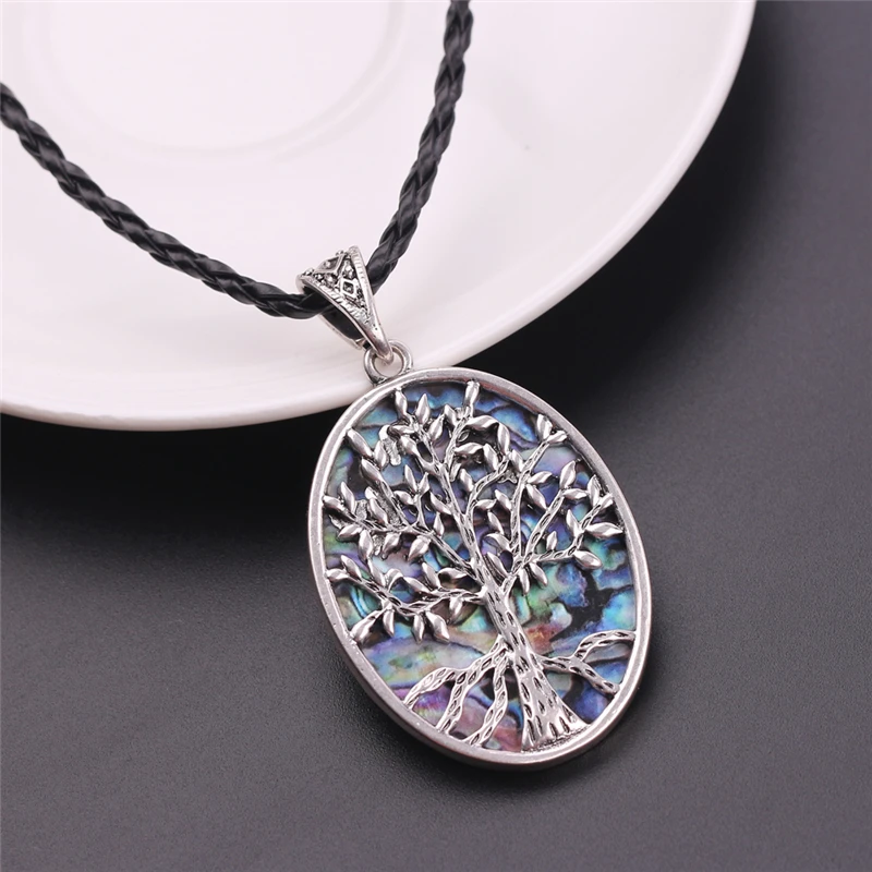 Classic Retro Punk life Tree Pendant Vintage Oval Natural Beach See Abalone Shell Charm Pendant Jewelry Findings Making
Classic Retro Punk life Tree Pendant Vintage Oval Natural Beach See Abalone Shell Charm Pendant Jewelry Findings Making