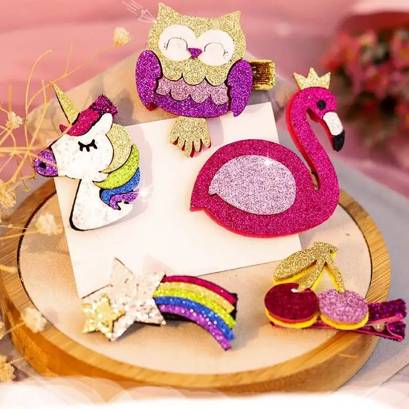 Unicorn Hairgrips Girls Hair Accessories for Party Kids Star Hairpins Barrettes Cartoon Hairgrip Fashion Hair Accessories
Unicorn Hairgrips Girls Hair Accessories for Party Kids Star Hairpins Barrettes Cartoon Hairgrip Fashion Hair Accessories