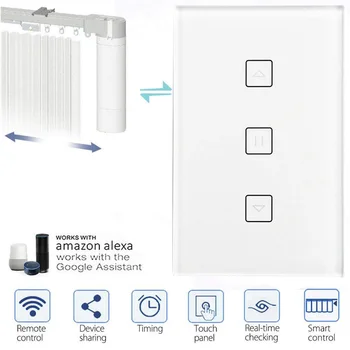 Timethinker AU US Smart WiFi Curtain Switch Electric Curtain Motor DIY Panel for Alexa Google Home IFTTT Smart Life App Support
Timethinker AU US Smart WiFi Curtain Switch Electric Curtain Motor DIY Panel for Alexa Google Home IFTTT Smart Life App Support