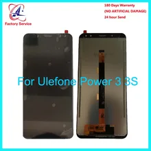 Ensemble de pièces de rechange numériques pour Ulefone Power 3S, écran LCD + panneau tactile, 100% pouces, 6.0 Original=