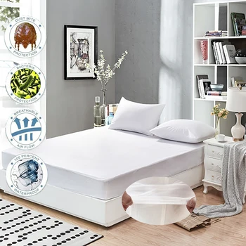 New Cover Mattress Waterproof Sheet 80X200CM Smooth Waterproof Matress Cover Elastic Sheet For Bed Mattress Protector Anit Mite
New Cover Mattress Waterproof Sheet 80X200CM Smooth Waterproof Matress Cover Elastic Sheet For Bed Mattress Protector Anit Mite