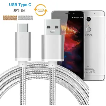 1M Aluminum Nylon USB Type C Data Sync Charger Cable for Chuwi VI8 Plus for UMI Max, Super 4G LTE Type C USB 3.1 Charging Cables
1M Aluminum Nylon USB Type C Data Sync Charger Cable for Chuwi VI8 Plus for UMI Max, Super 4G LTE Type C USB 3.1 Charging Cables