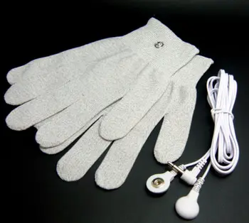 1 PAIR OF CONDUCTIVE MASSAGE GLOVES SIZE LARGE WITH JACK WITH 1 PAIR 3.5MM LEAD WIRES FOR TENS MACHINE FREE SHIPPING
1 PAIR OF CONDUCTIVE MASSAGE GLOVES SIZE LARGE WITH JACK WITH 1 PAIR 3.5MM LEAD WIRES FOR TENS MACHINE FREE SHIPPING