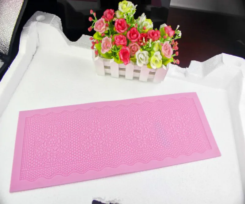 3D Silicone Cake Mold Lace Embossed Mat with Lace Pad Soft Embossing Machine Kitchen Baking Tools
3D Silicone Cake Mold Lace Embossed Mat with Lace Pad Soft Embossing Machine Kitchen Baking Tools