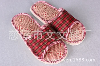 Lovers sandals summer flat slippers flip flops beach male&women's slippers Cany mat linen in the household indoor TX03 1pcs
Lovers sandals summer flat slippers flip flops beach male&women's slippers Cany mat linen in the household indoor TX03 1pcs