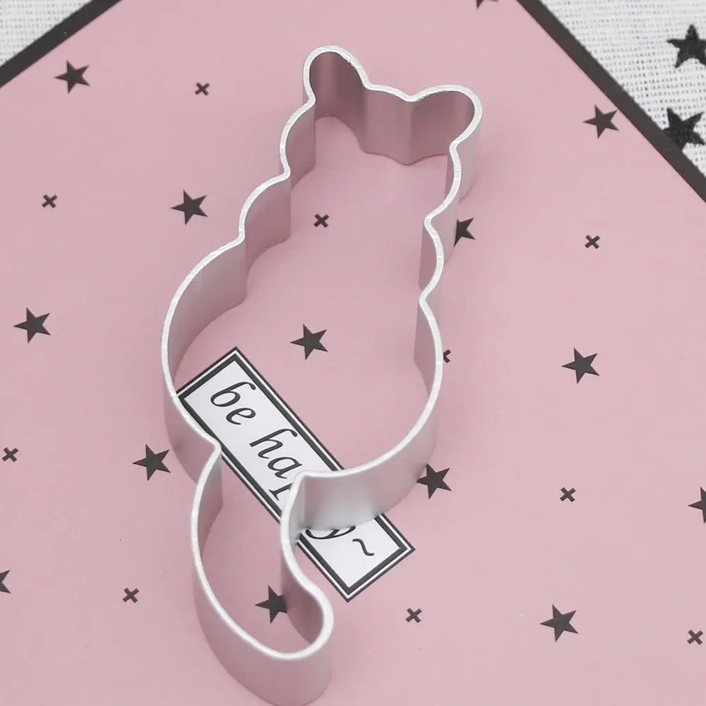Cat Shape Aluminum Biscuit Mold Bakeware Fondant Cake Mold DIY Sugar Craft 3D Pastry Cookie Cutters Baking Cutter Tools Mould 
Cat Shape Aluminum Biscuit Mold Bakeware Fondant Cake Mold DIY Sugar Craft 3D Pastry Cookie Cutters Baking Cutter Tools Mould