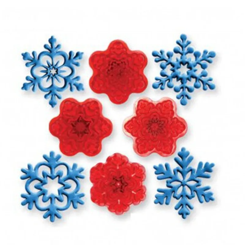 2016 New Sale 4PCS/Lot Snowflake Molds For Cake Decoration Christams Fondant Decorating Tools Cake Cupcake Snowflake Cutter Sets
2016 New Sale 4PCS/Lot Snowflake Molds For Cake Decoration Christams Fondant Decorating Tools Cake Cupcake Snowflake Cutter Sets