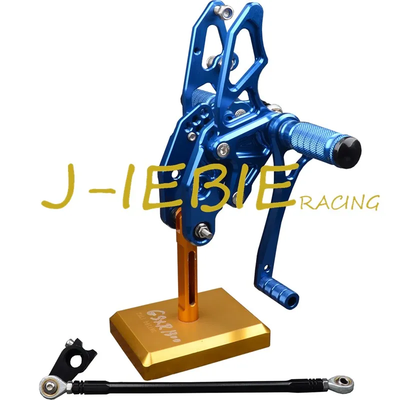 CNC Racing Rearset Регулируемые задние комплекты подножки подходят для Yamaha YZF R15 2012 2013 2014 2015 синий
CNC Racing Rearset Регулируемые задние комплекты подножки подходят для Yamaha YZF R15 2012 2013 2014 2015 синий