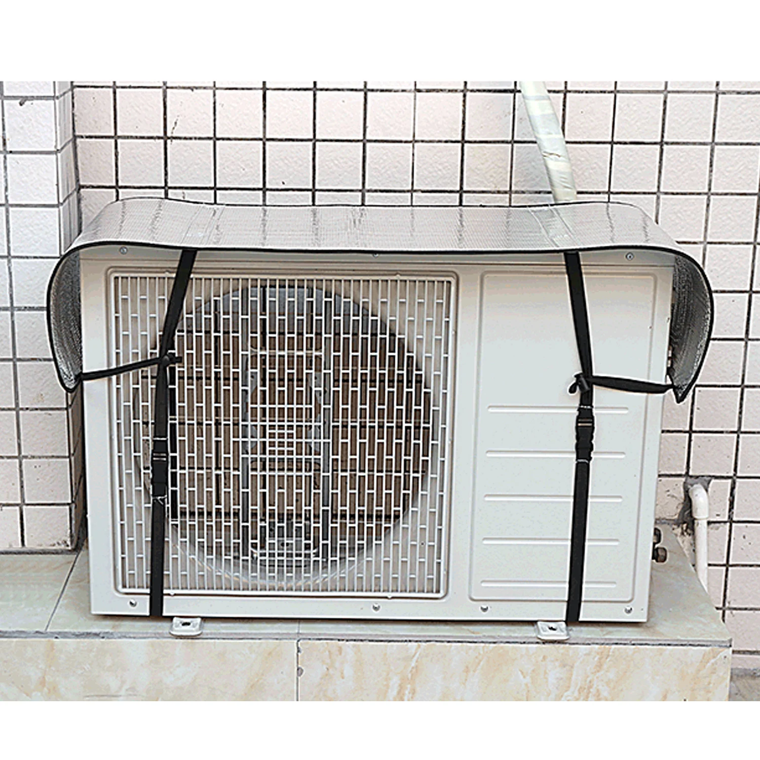 Air Conditioner Top Cover Outdoor Air Conditioning Waterproof Sun Shade Protection Protector 125 x 35cm
Air Conditioner Top Cover Outdoor Air Conditioning Waterproof Sun Shade Protection Protector 125 x 35cm