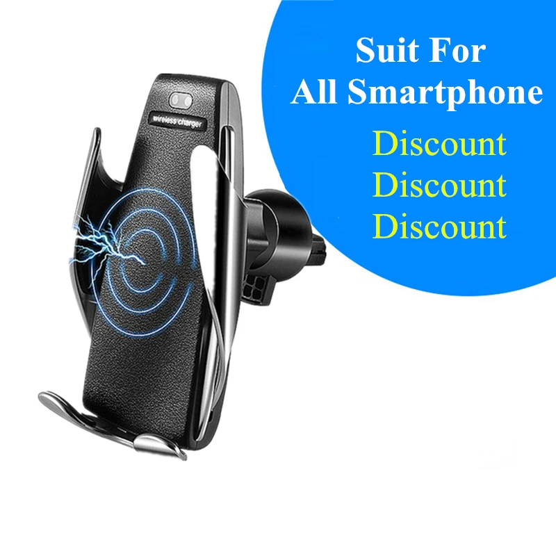 Automatic Clamping Car Wireless Charger For iPhone X 6 7 Samsung Holder Stand Support Intelligent Infrared Fast Wirless Charging
Automatic Clamping Car Wireless Charger For iPhone X 6 7 Samsung Holder Stand Support Intelligent Infrared Fast Wirless Charging