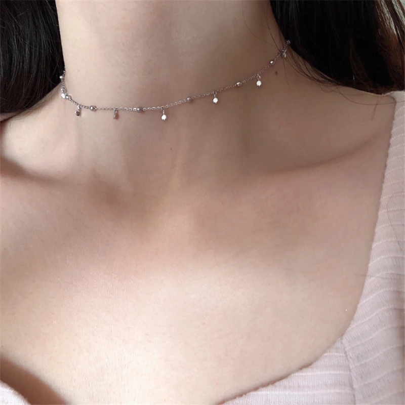 Transfer Beads 925 Sterling Silver Pentacle Necklace Chain Choker Statement Necklace Friends Women Fashion Necklaces 2019 PL681
Transfer Beads 925 Sterling Silver Pentacle Necklace Chain Choker Statement Necklace Friends Women Fashion Necklaces 2019 PL681