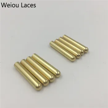 2PCS Women Men Shoe Lace Tips Replacement Head for Shoestrings Bullet Aglets Round Accessories for DIY Shoelaces