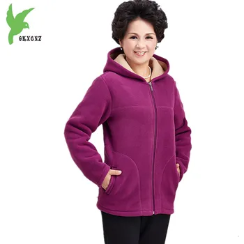 2018 New Autumn Winter Women's Flocking Sweatshirts Middle aged Female Hoodies Top Plus size 5XL Warm Coat Loose Outerwear 2030
2018 New Autumn Winter Women's Flocking Sweatshirts Middle aged Female Hoodies Top Plus size 5XL Warm Coat Loose Outerwear 2030