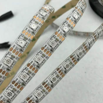 GS8208(similar to WS2813)DC12V addressable RGB 5050 LED strip;60leds/m;5m;BLACK PCB;waterproof in silicon coating;IP65
GS8208(similar to WS2813)DC12V addressable RGB 5050 LED strip;60leds/m;5m;BLACK PCB;waterproof in silicon coating;IP65