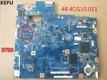 KEFU Motherboard For Acer 5738 5738G Laptop P/N MBPPZ01001 48.4CG10.011 Chipset 100% working Fully Tested
KEFU Motherboard For Acer 5738 5738G Laptop P/N MBPPZ01001 48.4CG10.011 Chipset 100% working Fully Tested