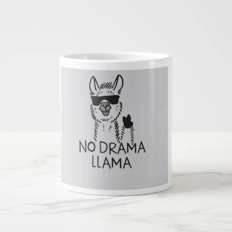 Без драмы llama большая кофейная кружка для дома или офиса 11 унций, подарки на день матери, подарки на день отцов, рождественские подарки друзьям и друзьям
Без драмы llama большая кофейная кружка для дома или офиса 11 унций, подарки на день матери, подарки на день отцов, рождественские подарки друзьям и друзьям