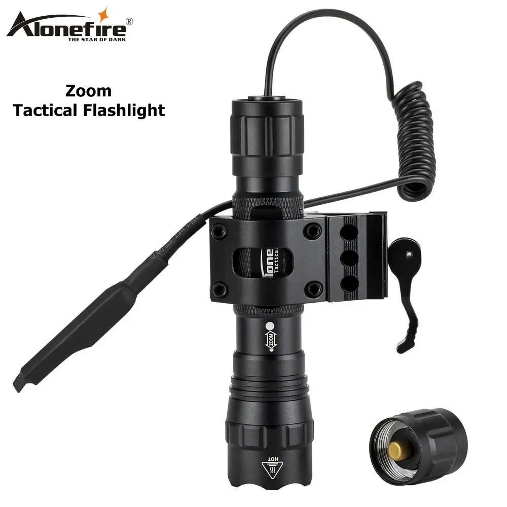 AloneFire tk503 Tactical Zoom Flashlight Waterproof Weapon Light Pistol Gun Lanterna Rifle Picatinny Weaver Mount For Hunting
AloneFire tk503 Tactical Zoom Flashlight Waterproof Weapon Light Pistol Gun Lanterna Rifle Picatinny Weaver Mount For Hunting