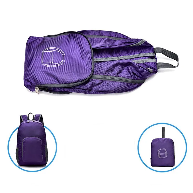 Foldable Backpack Nylon Waterproof Zipper School Bag Travel Casual Shoulder Bags for Men Women Best Sale-WT 
Foldable Backpack Nylon Waterproof Zipper School Bag Travel Casual Shoulder Bags for Men Women Best Sale-WT