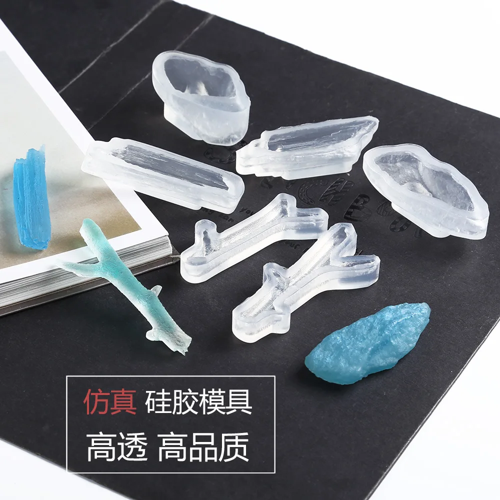 1PC Stone and Branch Pendant DIY Silicone Mold Dried Flower Jewelry Accessories Tools Equipments Resin Molds
1PC Stone and Branch Pendant DIY Silicone Mold Dried Flower Jewelry Accessories Tools Equipments Resin Molds