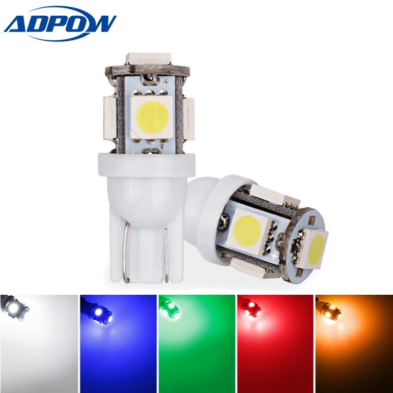 T10 5SMD 5050 LED 194 168 W5W Car Side Wedge Tail Light Blue Automobile Light-Emitting Diode License Plate Marker Lamp Bulb
T10 5SMD 5050 LED 194 168 W5W Car Side Wedge Tail Light Blue Automobile Light-Emitting Diode License Plate Marker Lamp Bulb