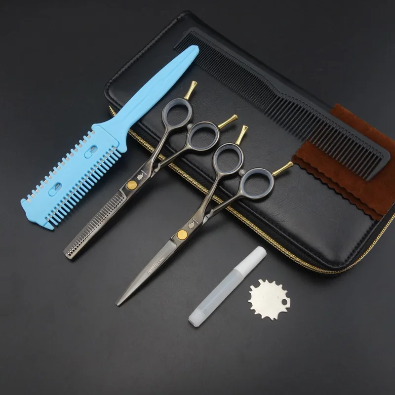 5.5 inch SMITH CHU Professional Hairdressing Scissors Cutting scissors &Thinning scissors S062
5.5 inch SMITH CHU Professional Hairdressing Scissors Cutting scissors &Thinning scissors S062