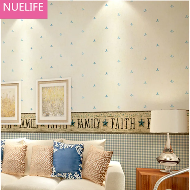 0.53x10m Village Retro Blue Pastoral Floral Pattern Striped Nonwovens Wallpaper Living Room Bedroom Marriage room Wallpaper
0.53x10m Village Retro Blue Pastoral Floral Pattern Striped Nonwovens Wallpaper Living Room Bedroom Marriage room Wallpaper