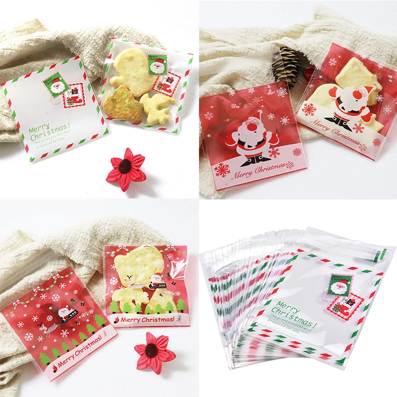 Sale Self Adhesive Xmas100pcs New Santa Claus Christmas Cookie Decor Candy Fashion Gift Bags Packing
Sale Self Adhesive Xmas100pcs New Santa Claus Christmas Cookie Decor Candy Fashion Gift Bags Packing
