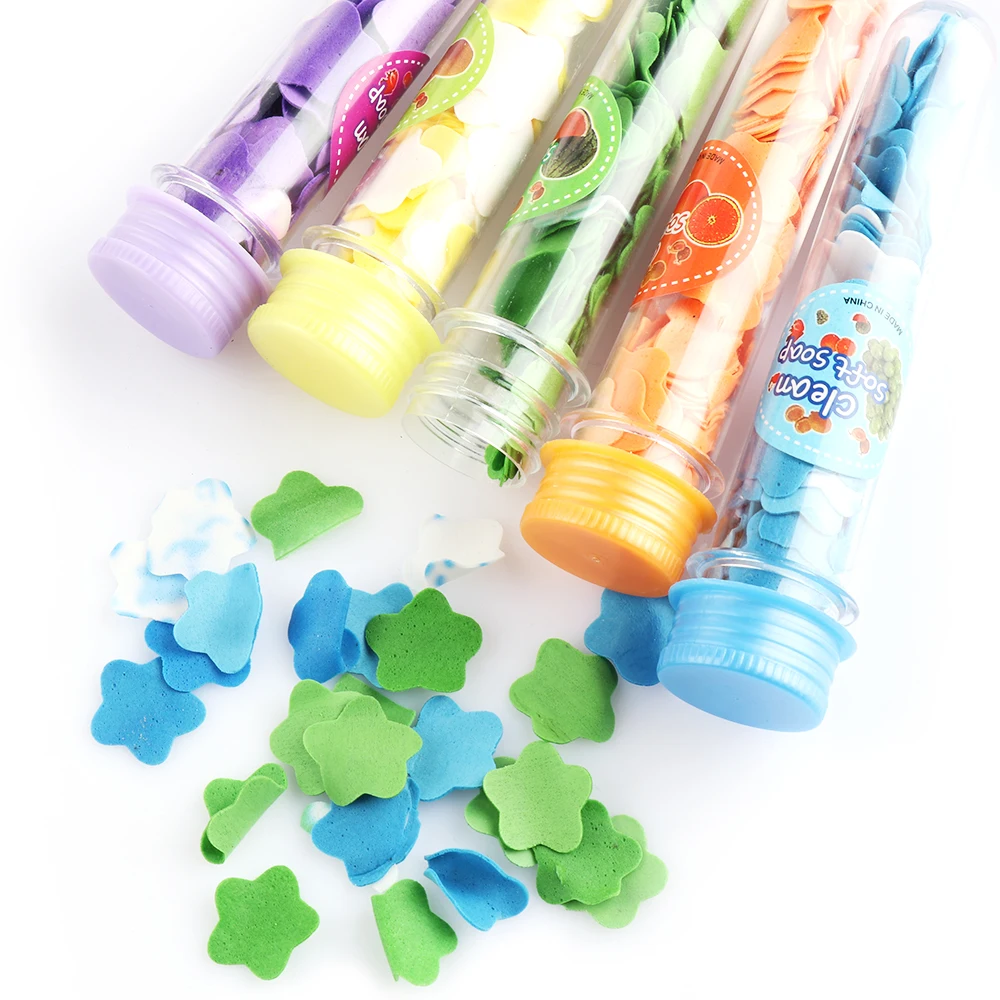 Random Color!! 1/3PC Portable Travel Hand Flower Soap Hand - washing Small Soap Tablets Tourism Essential Paper Soap
Random Color!! 1/3PC Portable Travel Hand Flower Soap Hand - washing Small Soap Tablets Tourism Essential Paper Soap