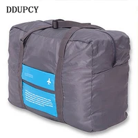 Fashion WaterProof Travel Bag Large Capacity Bag Women nylon Folding Bag Unisex Luggage Travel Handbags Free Shipping image