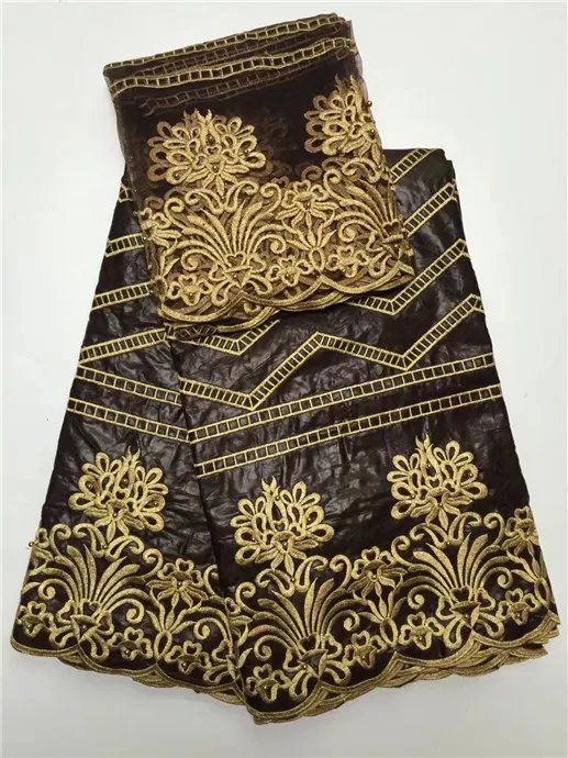 (5 yards + 2 yards) Beautiful beaded substitutes Bazin lace fabric with Elegant embroidery for party dress!lj-5-21
(5 yards + 2 yards) Beautiful beaded substitutes Bazin lace fabric with Elegant embroidery for party dress!lj-5-21