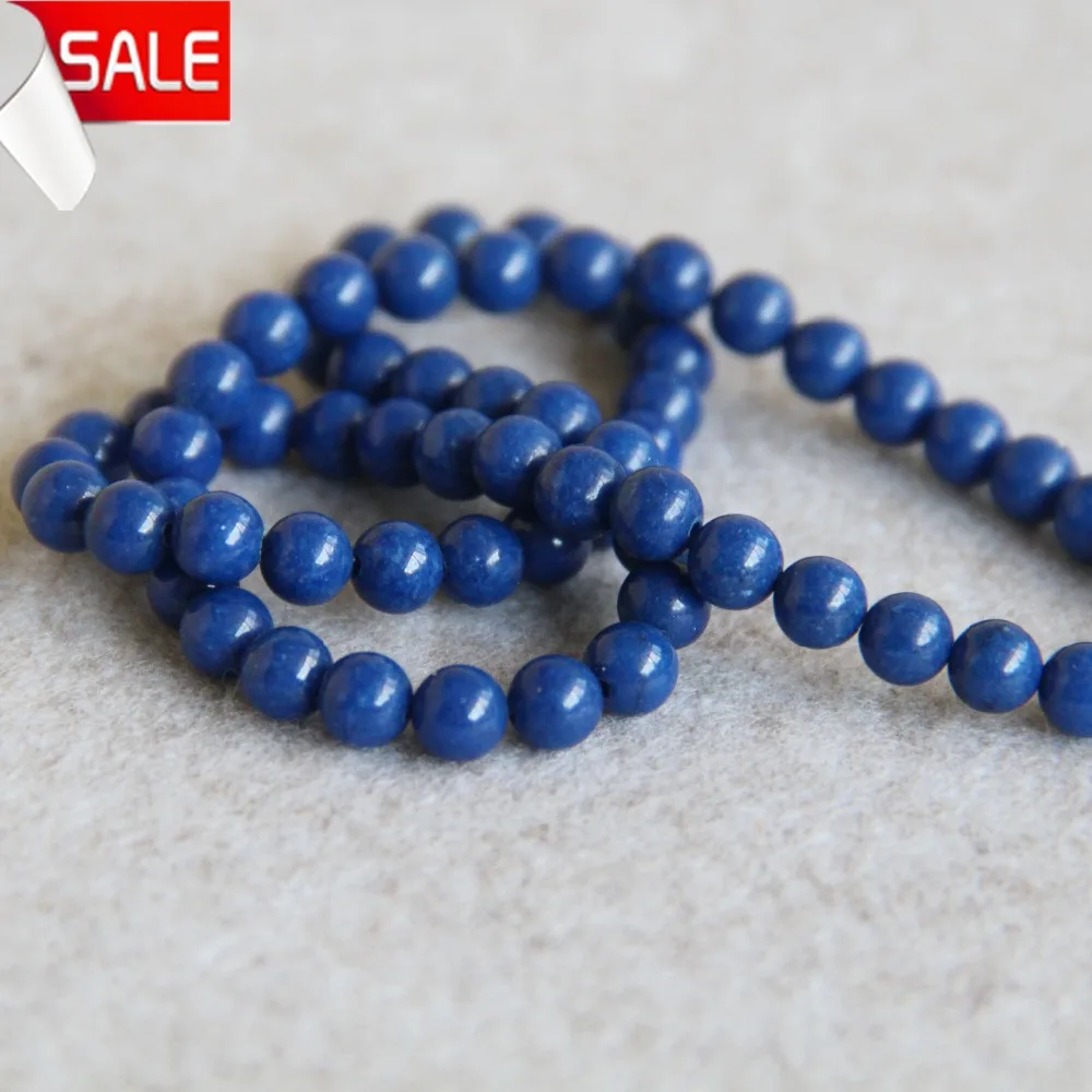 6mm Fashion Natural Dark Blue Chalcedony Beads Round Shape Stone Hand Made Loose Beads 15inch Jewelry Making Design Wholesale
6mm Fashion Natural Dark Blue Chalcedony Beads Round Shape Stone Hand Made Loose Beads 15inch Jewelry Making Design Wholesale