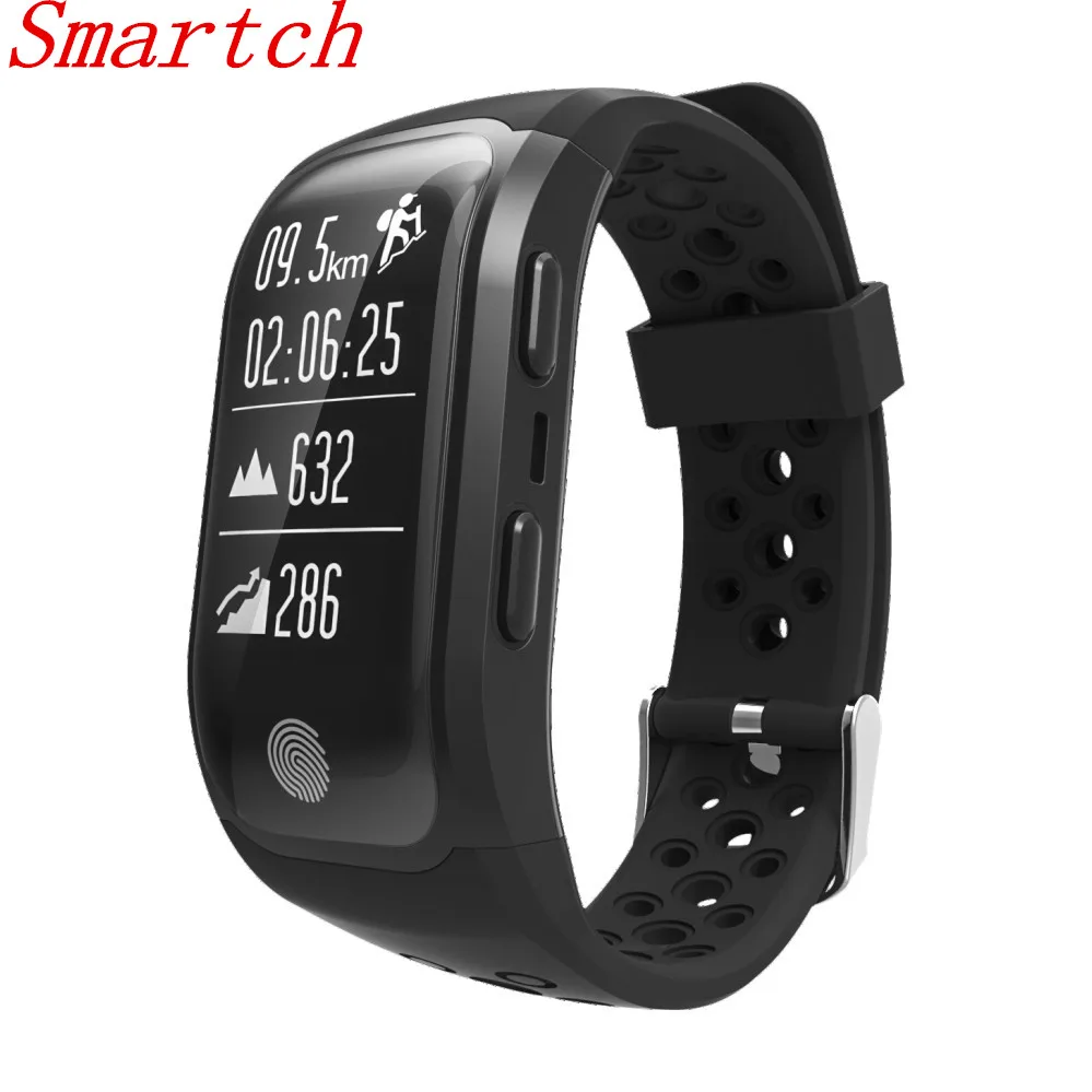 

Smartch S908 GPS Smart Watch IP68 Waterproof Heart Rate/Sleep Monitor Sedentary Reminder Pedometer Sport Smart Wristband for And