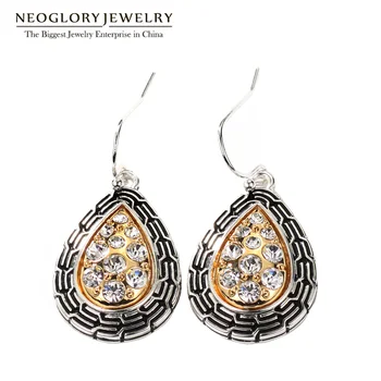 Neoglory Antique Silver Color Gold Plated Teardrop Drop Earrings for Women Rhinestone Allergy-Free Fashion Jewelry 2020 New FA
Neoglory Antique Silver Color Gold Plated Teardrop Drop Earrings for Women Rhinestone Allergy-Free Fashion Jewelry 2020 New FA