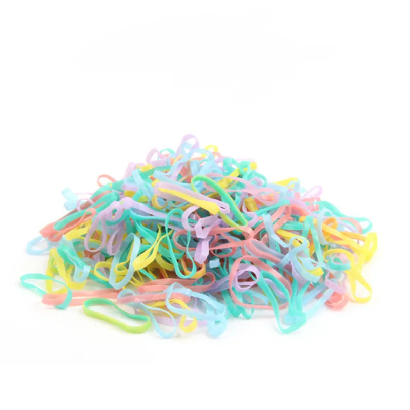 About 500PCS/lot Kids Children Girls Hair Holders Rubber Bands Elastics Tie Gum Braids Hair Accessories Rainbow Color Hair Rope
About 500PCS/lot Kids Children Girls Hair Holders Rubber Bands Elastics Tie Gum Braids Hair Accessories Rainbow Color Hair Rope