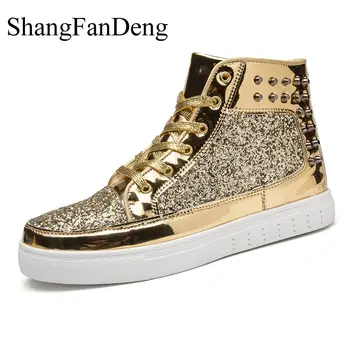 2019 New Men Sheos Unisex High Top Casual Shoes Fashion Classic Style Couple Shoes Outdoor Casual Lace Up Tide Stage Shoes Men
2019 New Men Sheos Unisex High Top Casual Shoes Fashion Classic Style Couple Shoes Outdoor Casual Lace Up Tide Stage Shoes Men