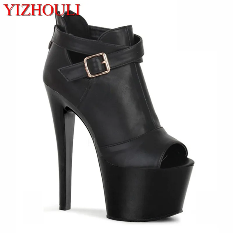 The new 17 cm high heels and sexy Roman gladiator heels flashing buckles of fashionable women motorcycle sandals
The new 17 cm high heels and sexy Roman gladiator heels flashing buckles of fashionable women motorcycle sandals