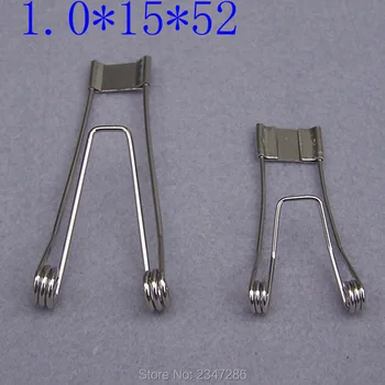 100 pcs/lot ,1.0mm*15mm*52mm Fixed Spring Clip For LED Ceiling Lamp , Spotlights, Downlight ,Free Shipping
100 pcs/lot ,1.0mm*15mm*52mm Fixed Spring Clip For LED Ceiling Lamp , Spotlights, Downlight ,Free Shipping
