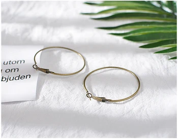 12PCS Diameter:20MM Antique Bronze Iron Hoop Earrings Diy Handmade Jewelry Findings Accessories Wholesale
12PCS Diameter:20MM Antique Bronze Iron Hoop Earrings Diy Handmade Jewelry Findings Accessories Wholesale
