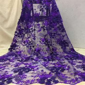 Latest 3D Appliqued lace African Lace Fabric 2019 High Quality Lace Embroidered Purple 2019 French Nigerian Lace Fabrics x83-31
Latest 3D Appliqued lace African Lace Fabric 2019 High Quality Lace Embroidered Purple 2019 French Nigerian Lace Fabrics x83-31