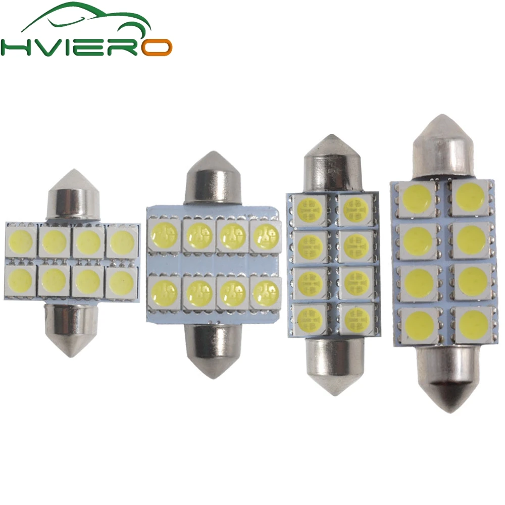 White Bright 31MM 36MM 39MM 41MM 8 SMD 5050 Parking Tail LED Led C5W C10W Interior Festoon Dome Light Reading Lamp Door Bulb
White Bright 31MM 36MM 39MM 41MM 8 SMD 5050 Parking Tail LED Led C5W C10W Interior Festoon Dome Light Reading Lamp Door Bulb