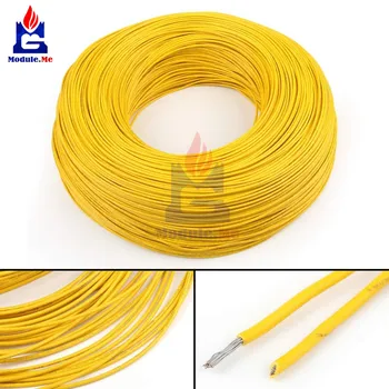 Flexible Stranded UL-1007 24 AWG Electronic Wire PVC Cable Yellow 10M 300V Wire Cable
Flexible Stranded UL-1007 24 AWG Electronic Wire PVC Cable Yellow 10M 300V Wire Cable