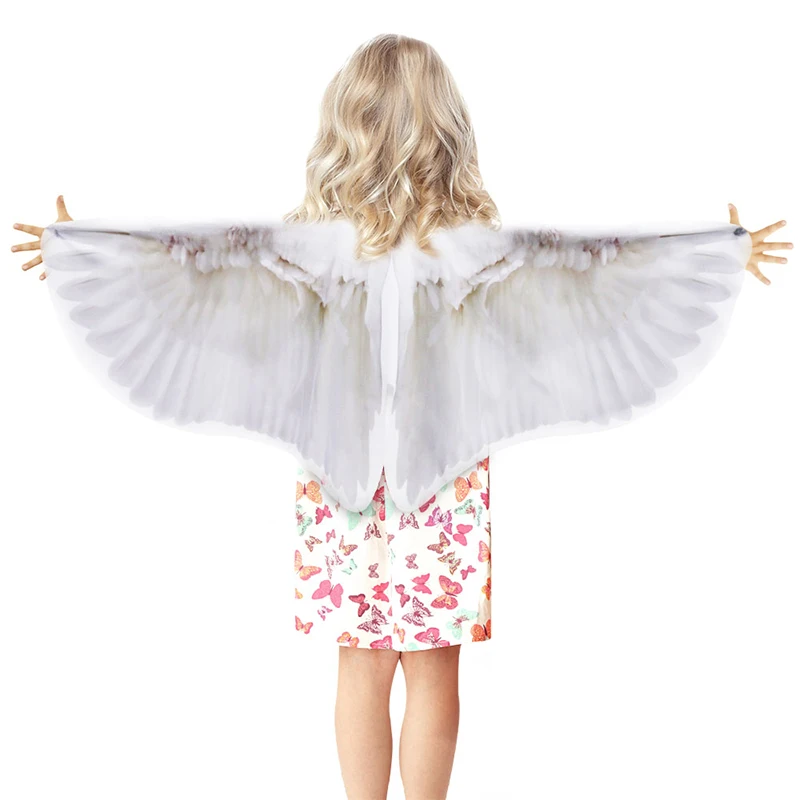 SPECIAL 120*70 cm White Wing Angel Kids Costume For Birthday Party Dance Show Dress Up Halloween Fancy Dress Angel Fairy Costume
SPECIAL 120*70 cm White Wing Angel Kids Costume For Birthday Party Dance Show Dress Up Halloween Fancy Dress Angel Fairy Costume