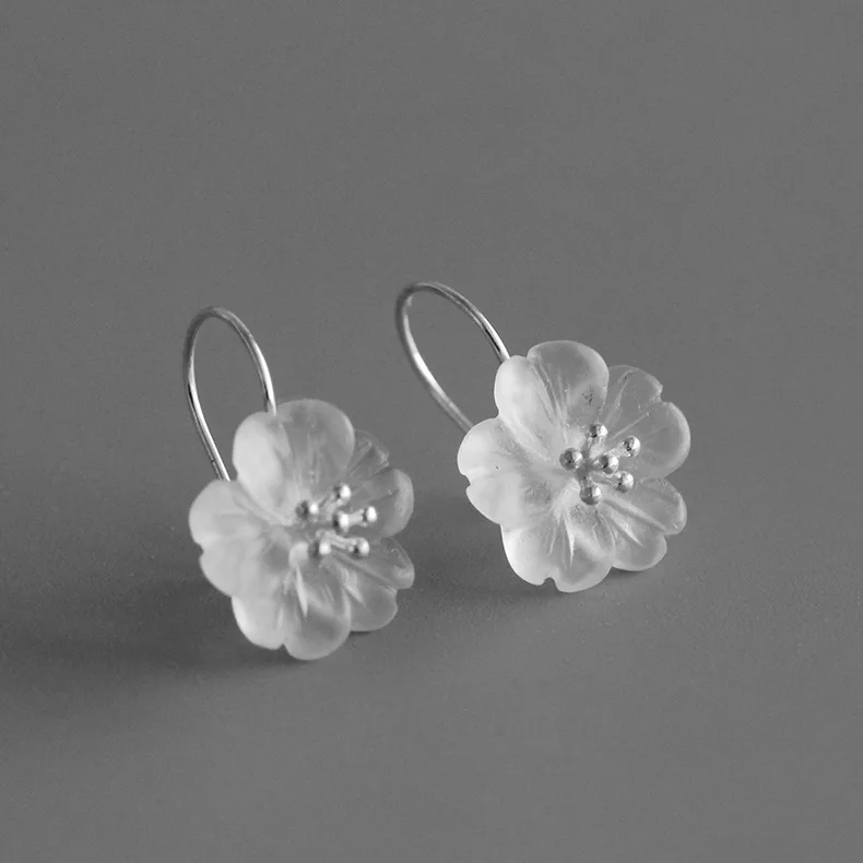 INATURE 925 Sterling Silver Natural Crystal Flower Drop Earrings for Women Fashion Dangle Earring Jewelry
INATURE 925 Sterling Silver Natural Crystal Flower Drop Earrings for Women Fashion Dangle Earring Jewelry
