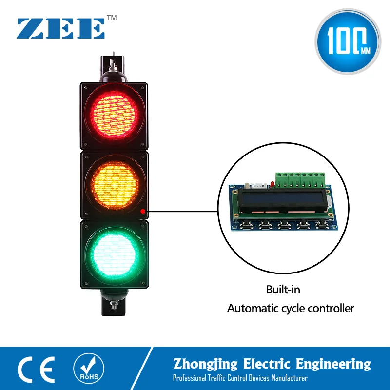 Low Cost Built-in Automatic Cycle Traffic Light Controller LED Traffic Light Simplified Traffic Controller LED Traffic Signals
Low Cost Built-in Automatic Cycle Traffic Light Controller LED Traffic Light Simplified Traffic Controller LED Traffic Signals