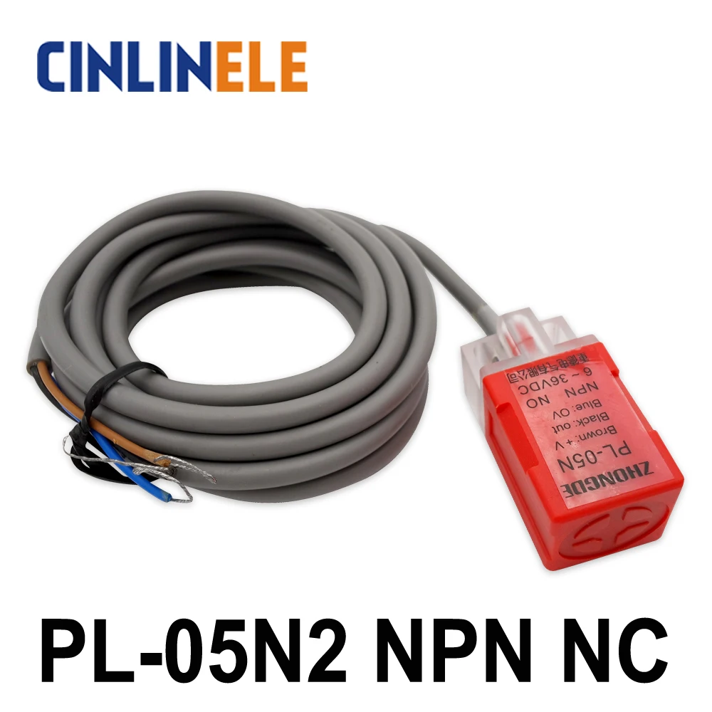 PL-05N2 5mm sensing DC NPN NC Cube shell inductive Screen shield type proximity switch LP05 proximity sensor 17*17*35
PL-05N2 5mm sensing DC NPN NC Cube shell inductive Screen shield type proximity switch LP05 proximity sensor 17*17*35