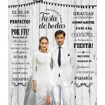 NeoBack photo background White wood wedding Banner for weddings photography backdrops photocall for a photo shoot photo booth
NeoBack photo background White wood wedding Banner for weddings photography backdrops photocall for a photo shoot photo booth