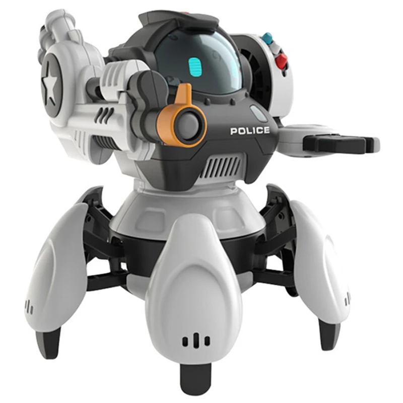 Smart Robot Gesture 2.4GHz Remote Control Robot Can Singing And Dancing English Version Intellectual Programming Electric RC Toy
Smart Robot Gesture 2.4GHz Remote Control Robot Can Singing And Dancing English Version Intellectual Programming Electric RC Toy
