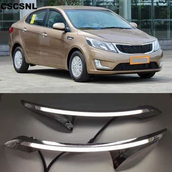 CSCSNL 2PCS LED DRL Daytime Running Light With Yellow Turn Signal Relay Car Headlight Eyebrow For Kia K2 Rio 2011 2012 2013 2014
CSCSNL 2PCS LED DRL Daytime Running Light With Yellow Turn Signal Relay Car Headlight Eyebrow For Kia K2 Rio 2011 2012 2013 2014