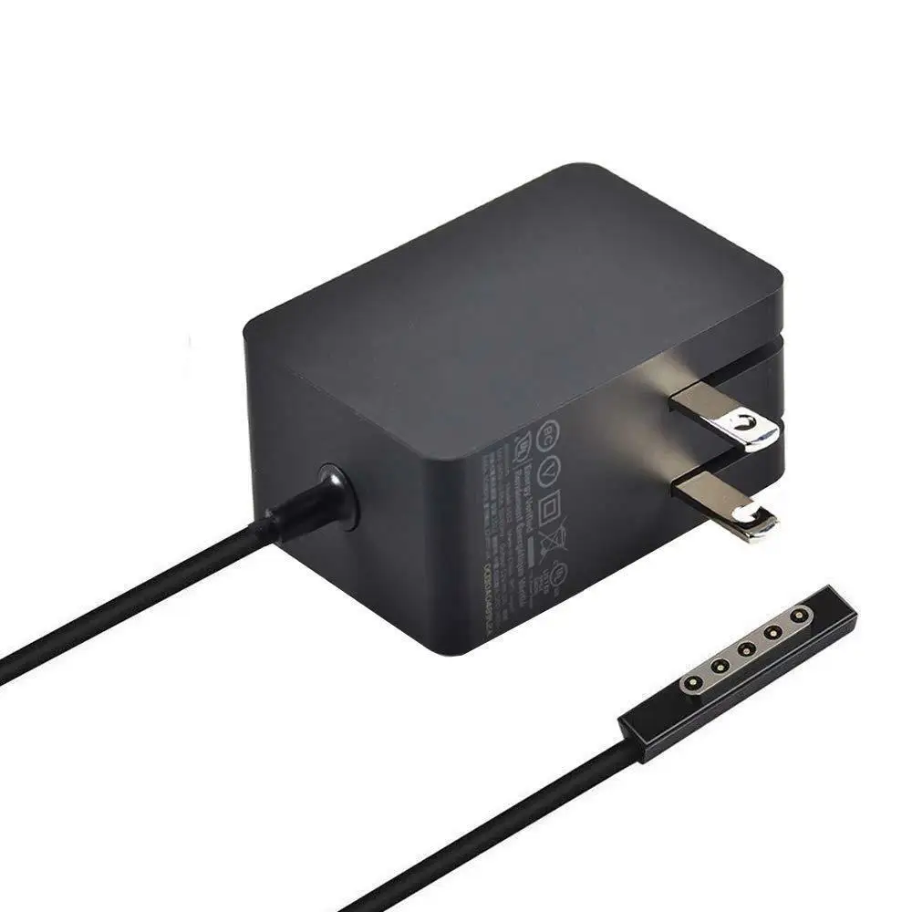 24W 12V 2A Portable Charger Adapter Power Supply for Microsoft Surface RT/Pro 1 /Surface 2 1512 1516 Tablet with 5ft Cable
24W 12V 2A Portable Charger Adapter Power Supply for Microsoft Surface RT/Pro 1 /Surface 2 1512 1516 Tablet with 5ft Cable