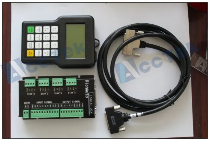 Woodworking Machine Parts Wood Router Controller Remote Control cnc Controller RichAuto A11 DSP Control System
Woodworking Machine Parts Wood Router Controller Remote Control cnc Controller RichAuto A11 DSP Control System
